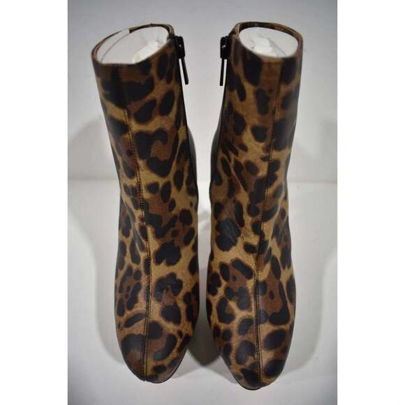 Christian Louboutin Bianca Booty 120 Leopard Brown Platform Ankle Heel Boot 37 - Picture 7 of 12